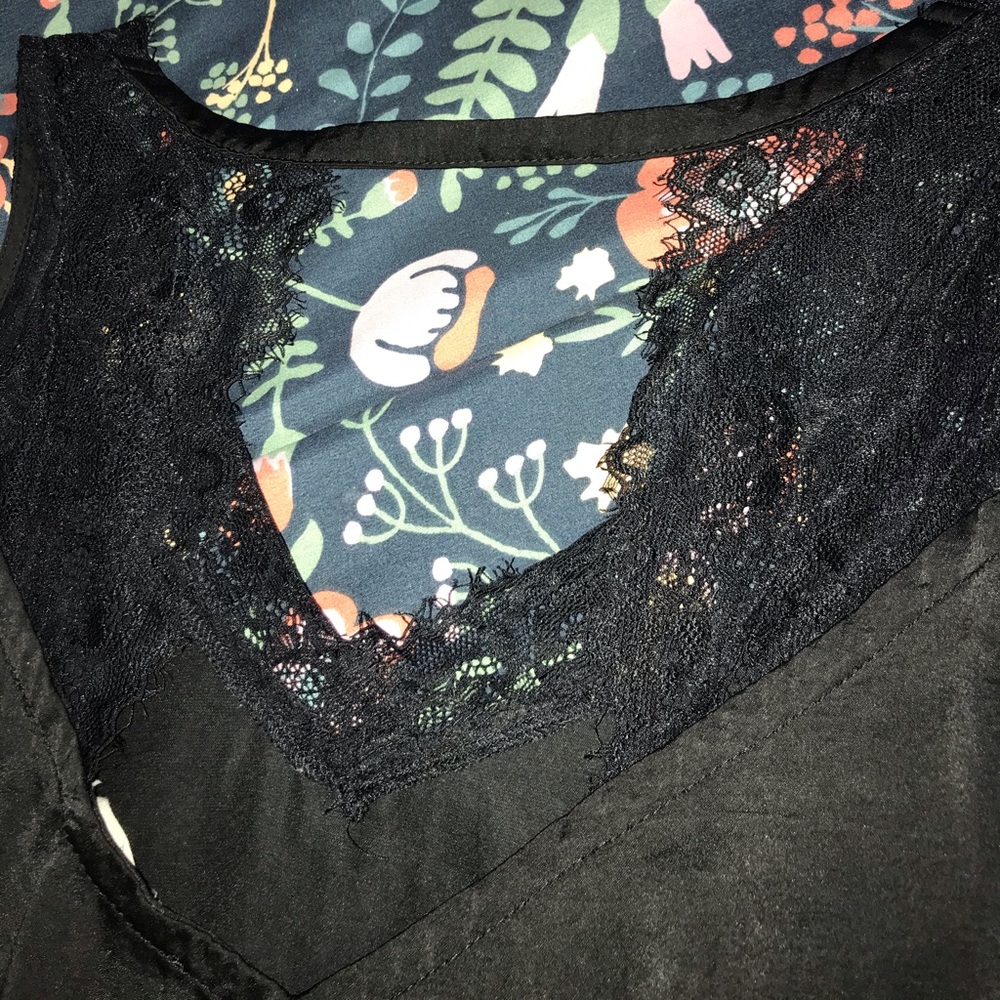 Thin, silk tank